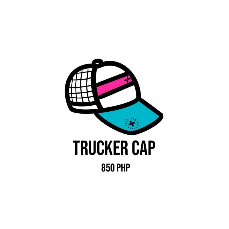 Salt_Fin Trucker Cap Customized